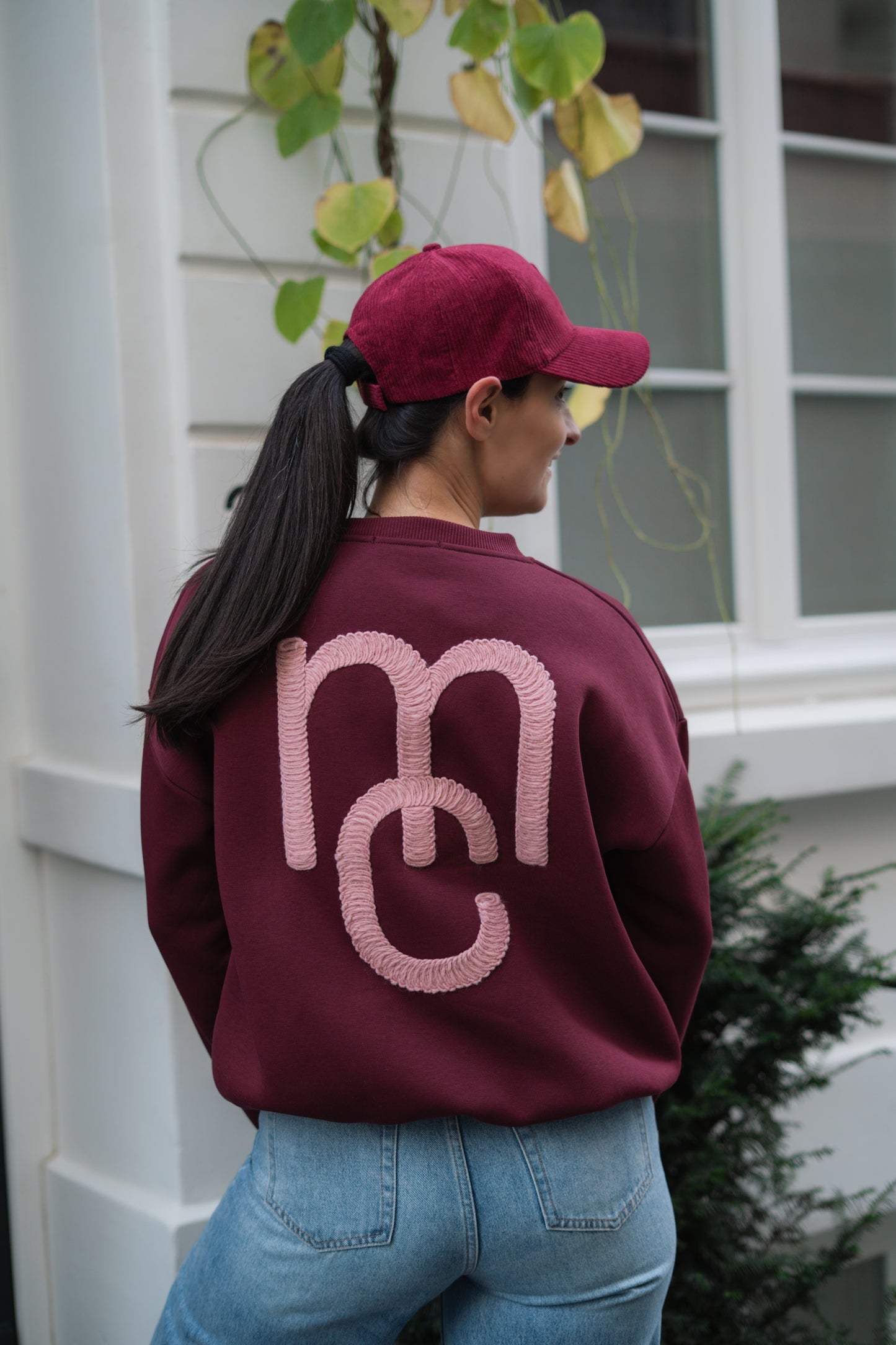 Rachel MC trui bordeaux