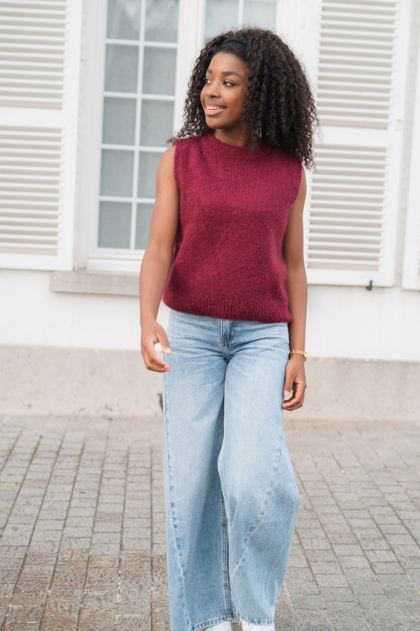 Lune debardeur burgundy