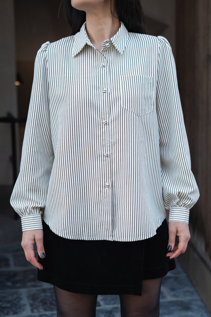 Louise striped blouse