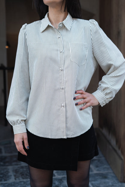 Louise striped blouse