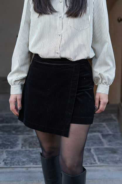 Orelle skort zwart