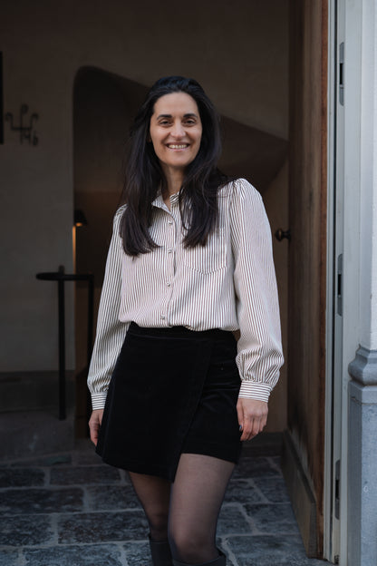 Louise striped blouse