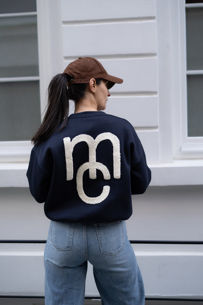 Rachel MC sweater marine