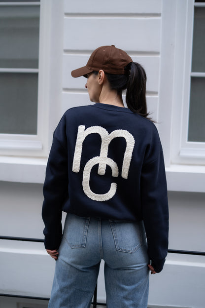 Rachel MC sweater marine