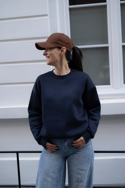 Rachel MC sweater marine