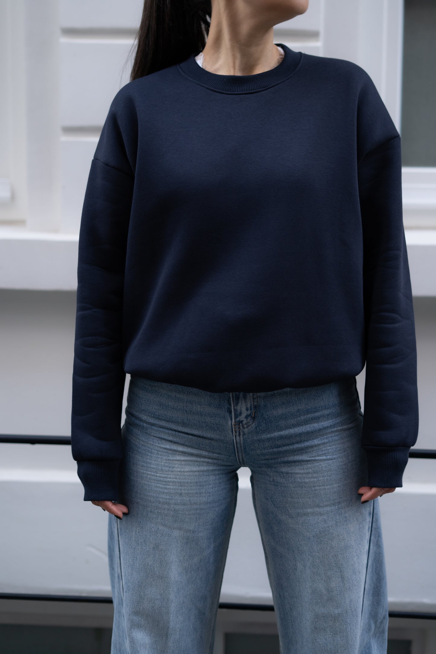 Rachel MC sweater marine