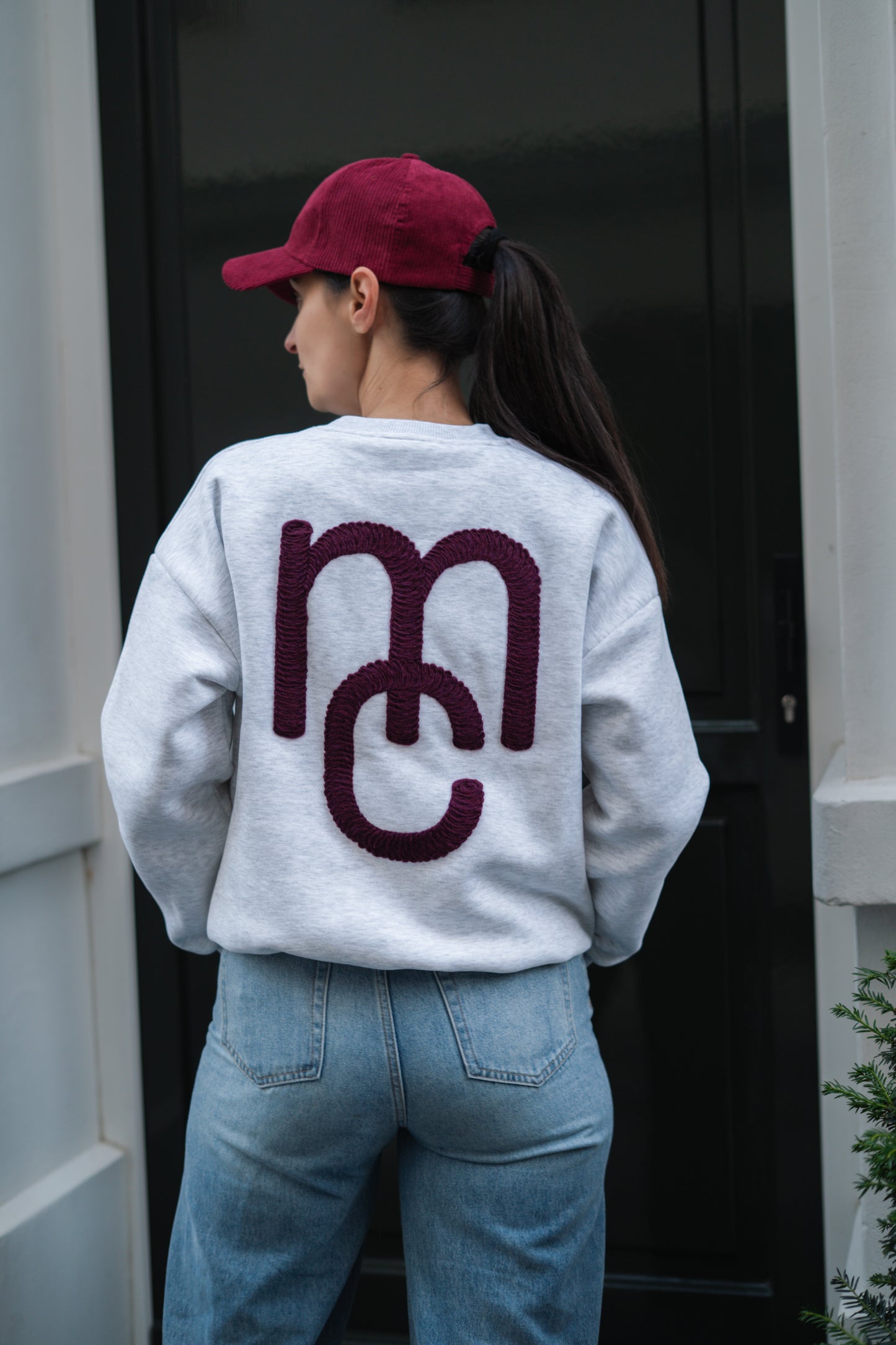 Rachel MC sweater lichtgrijs