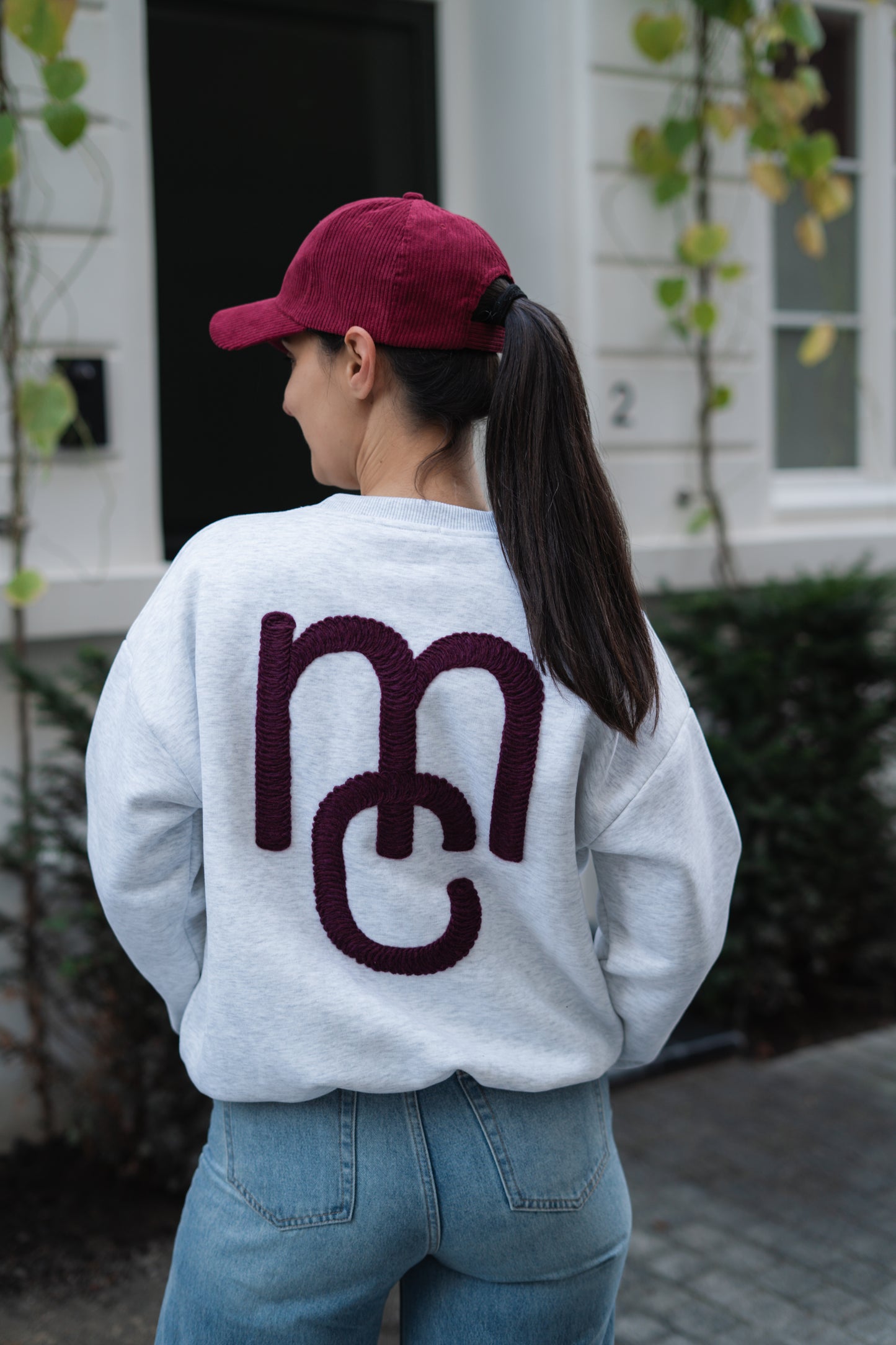 Rachel MC sweater lichtgrijs
