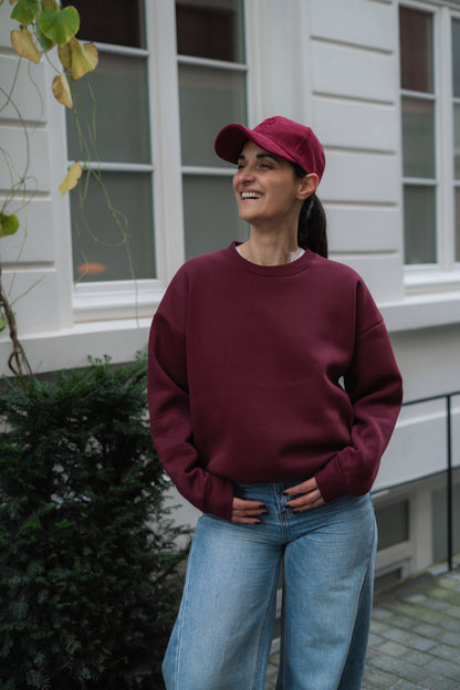 Rachel MC trui bordeaux