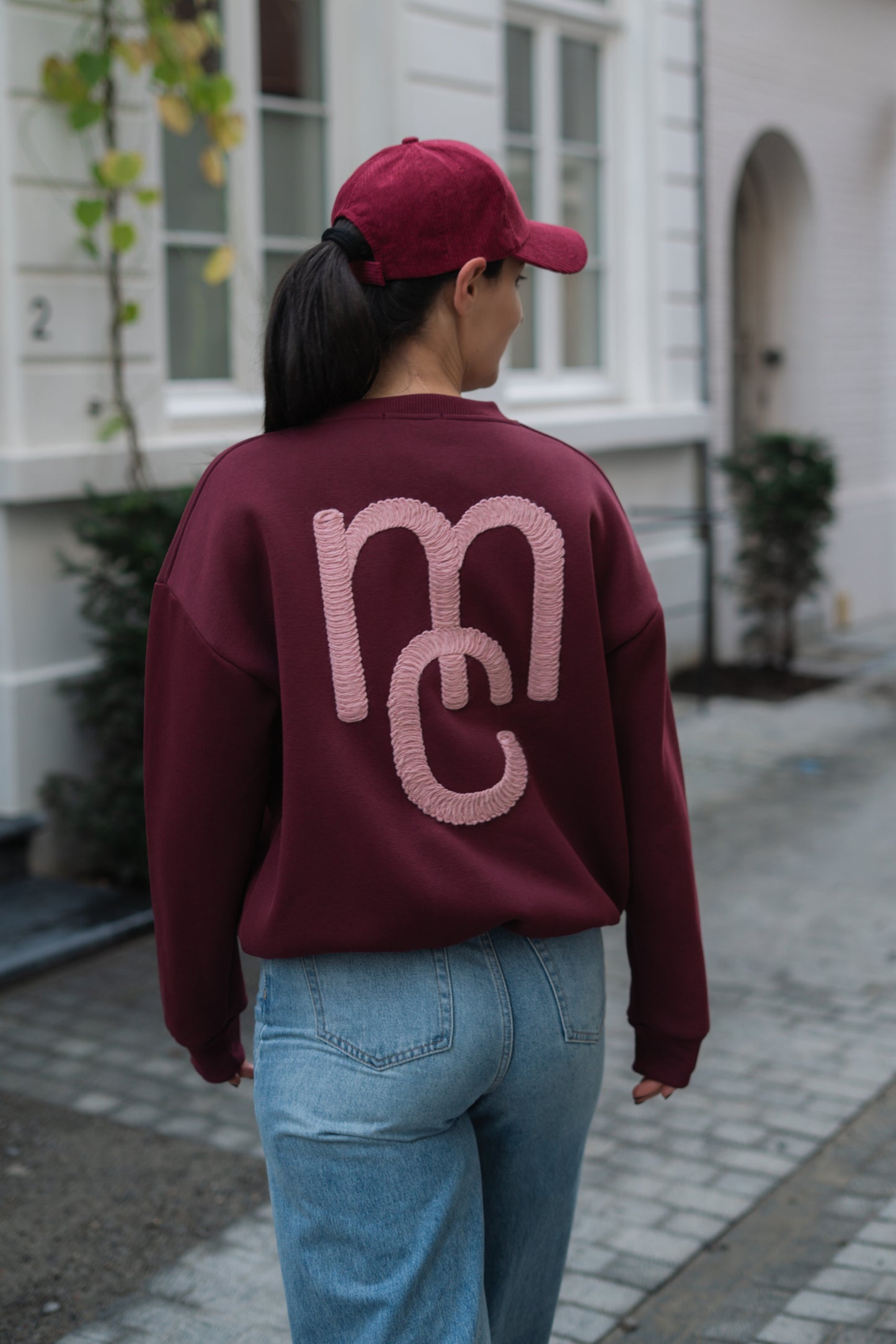 Rachel MC trui bordeaux