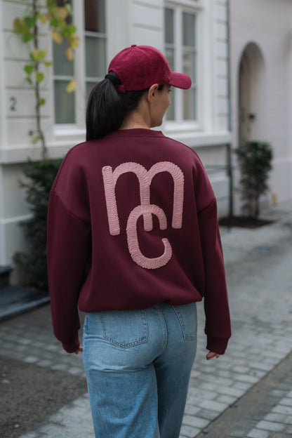 Rachel MC trui bordeaux