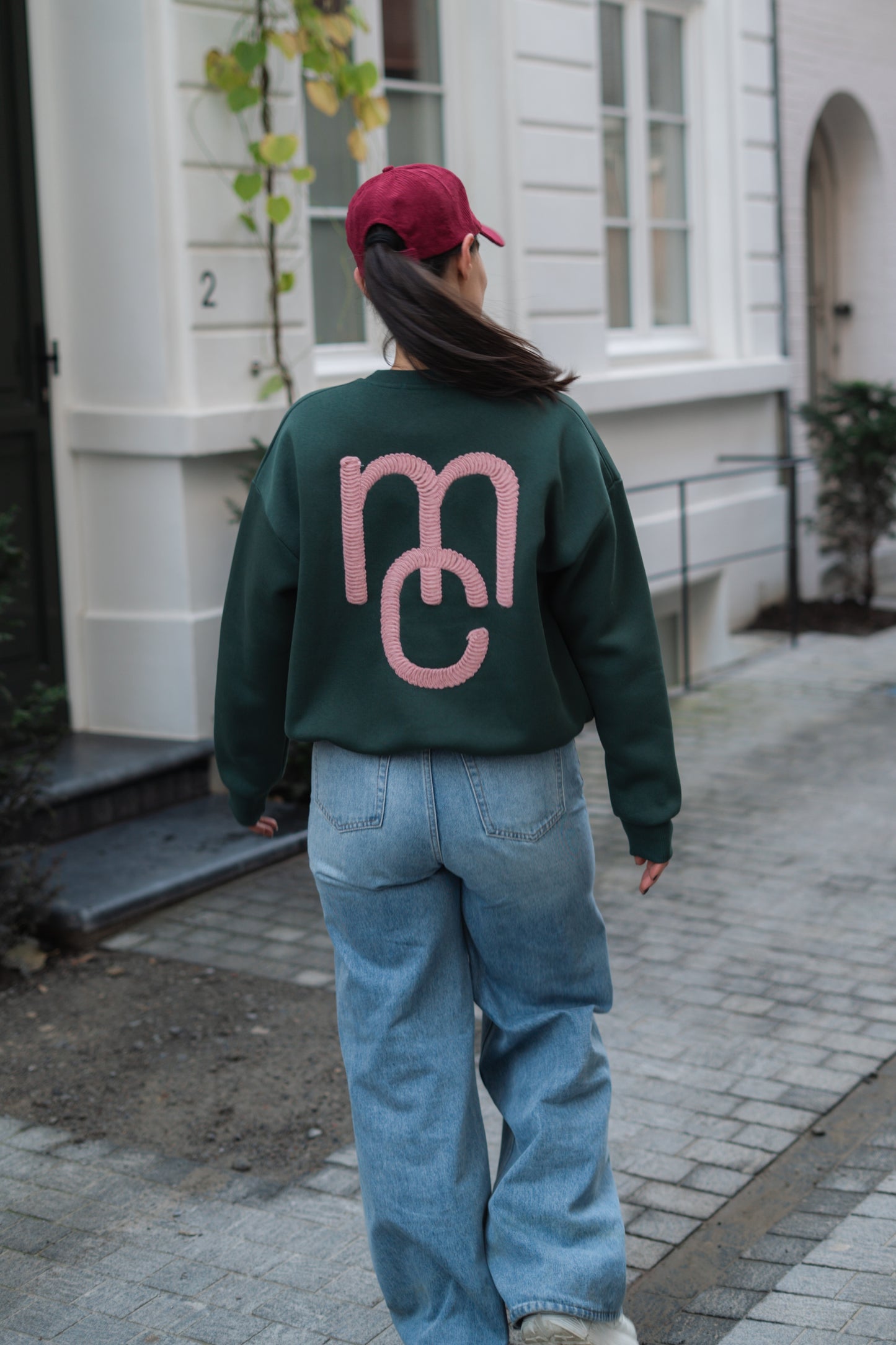 Rachel MC trui bottle green