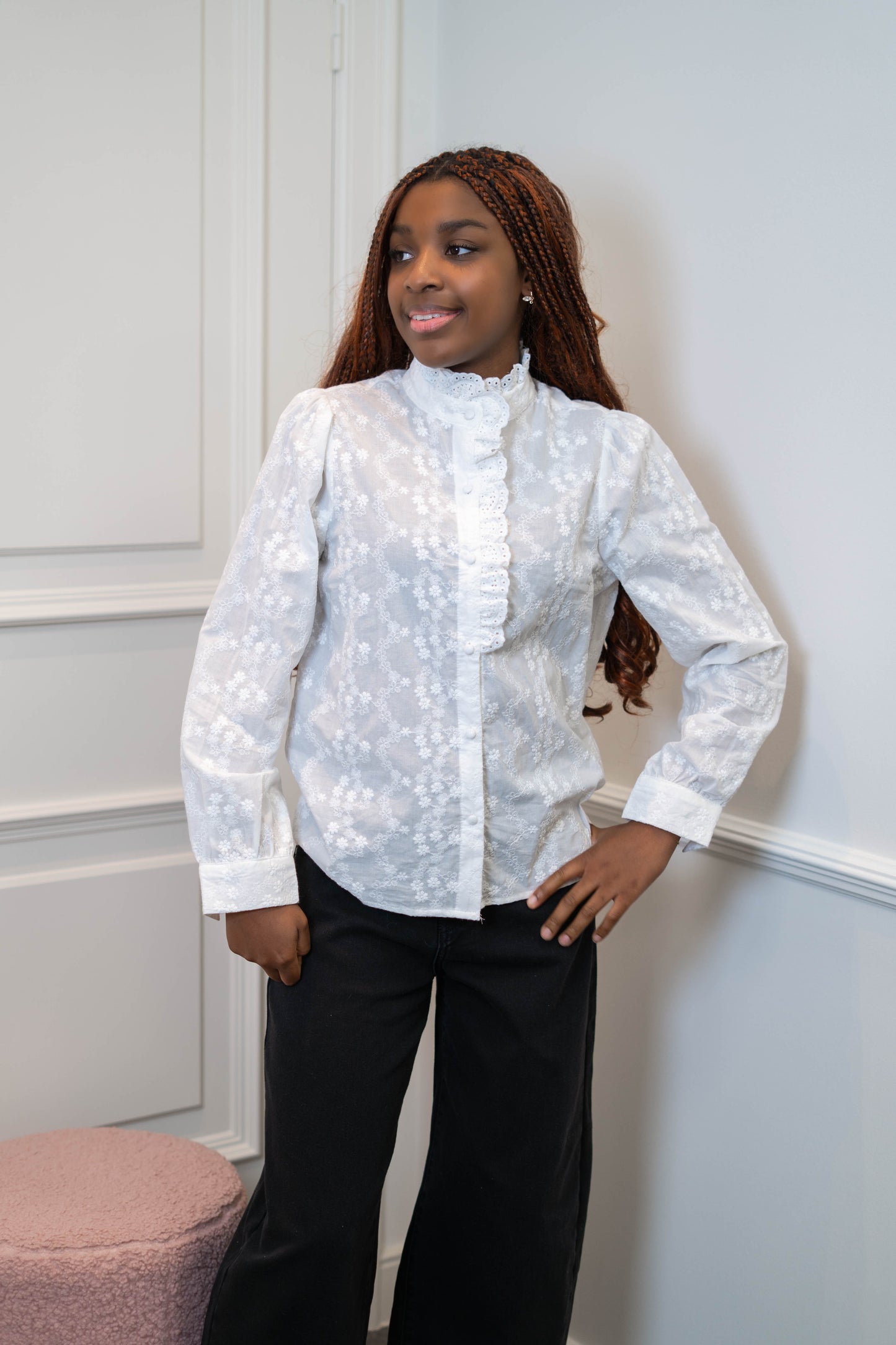 Eva blouse wit
