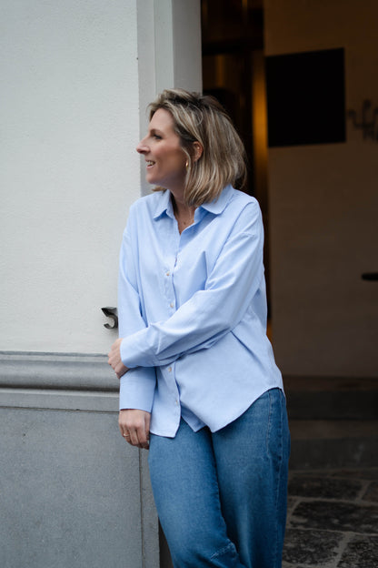 Amélie blouse lichtblauw