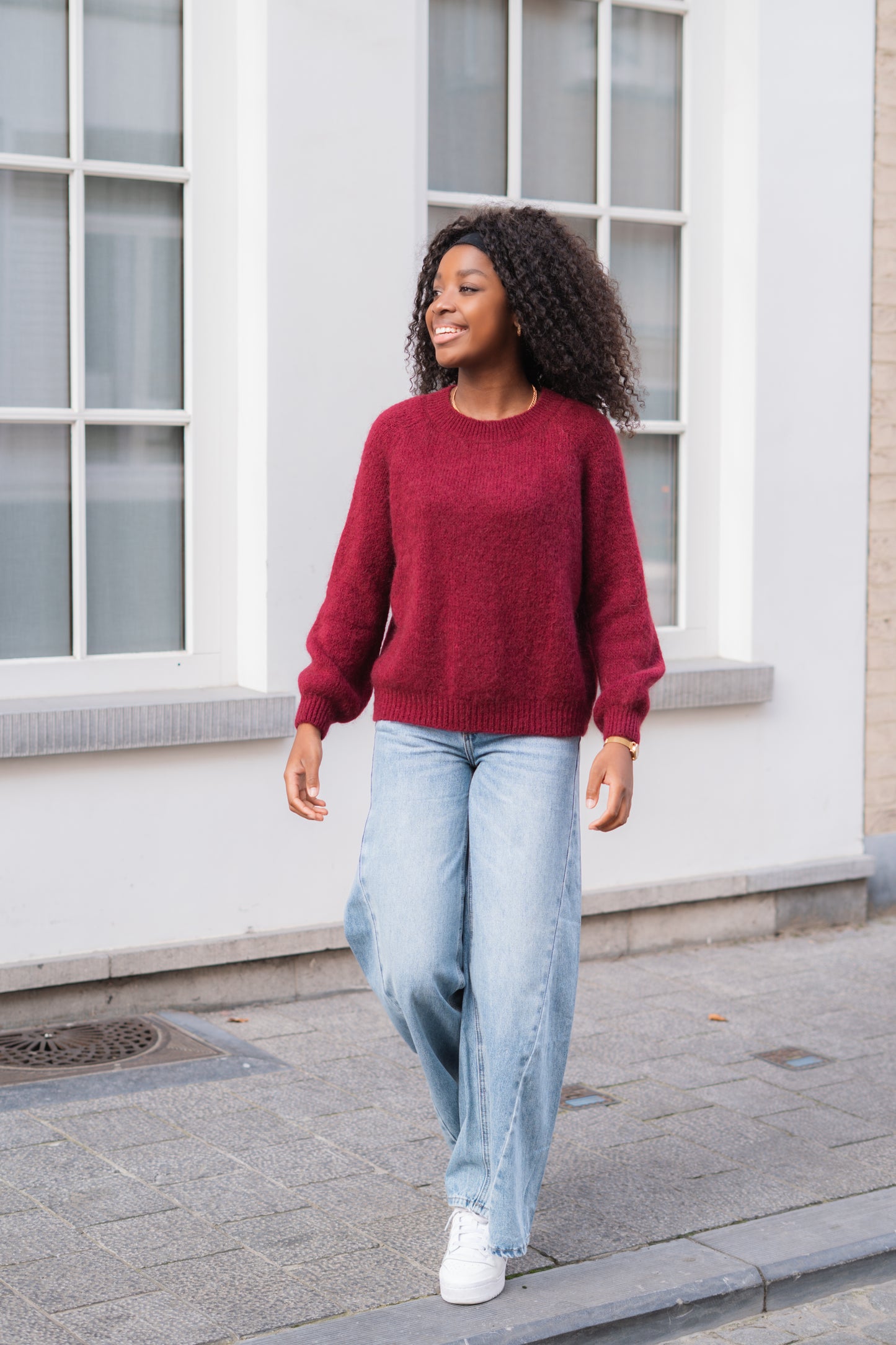 Cézanne knitwear burgundy