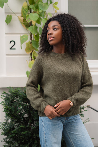 Cézanne knitwear kaki