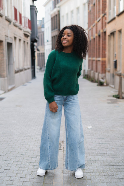 Cézanne knitwear bottle green