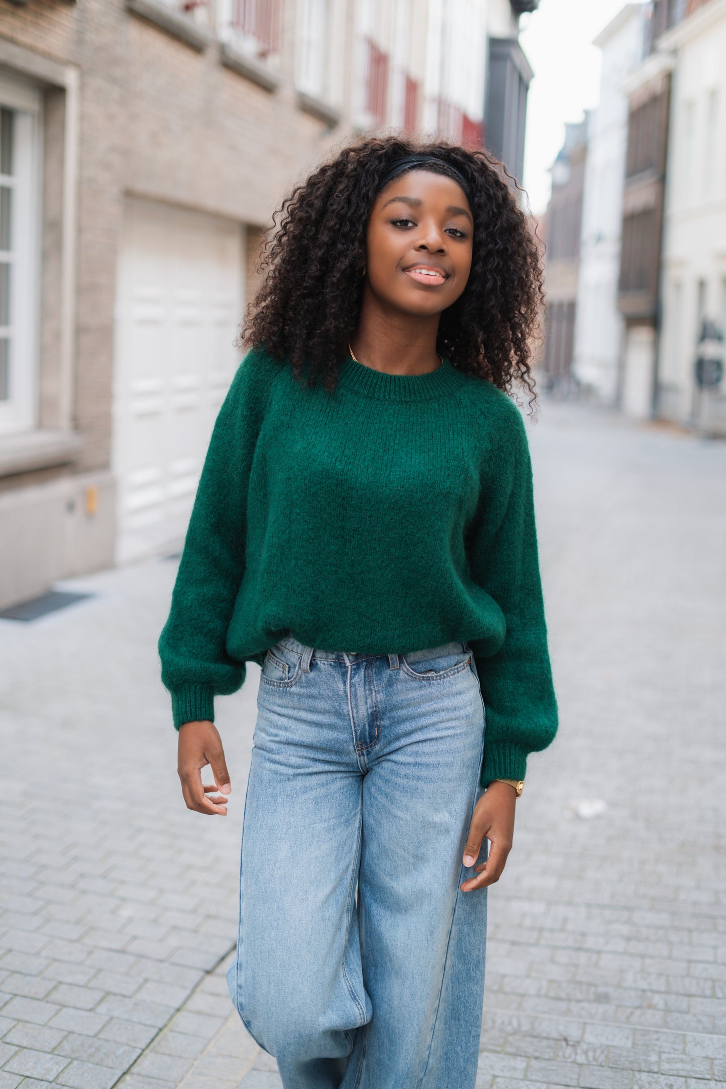 Cézanne knitwear bottle green