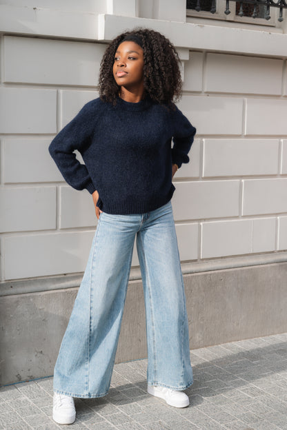 Cézanne knitwear marine