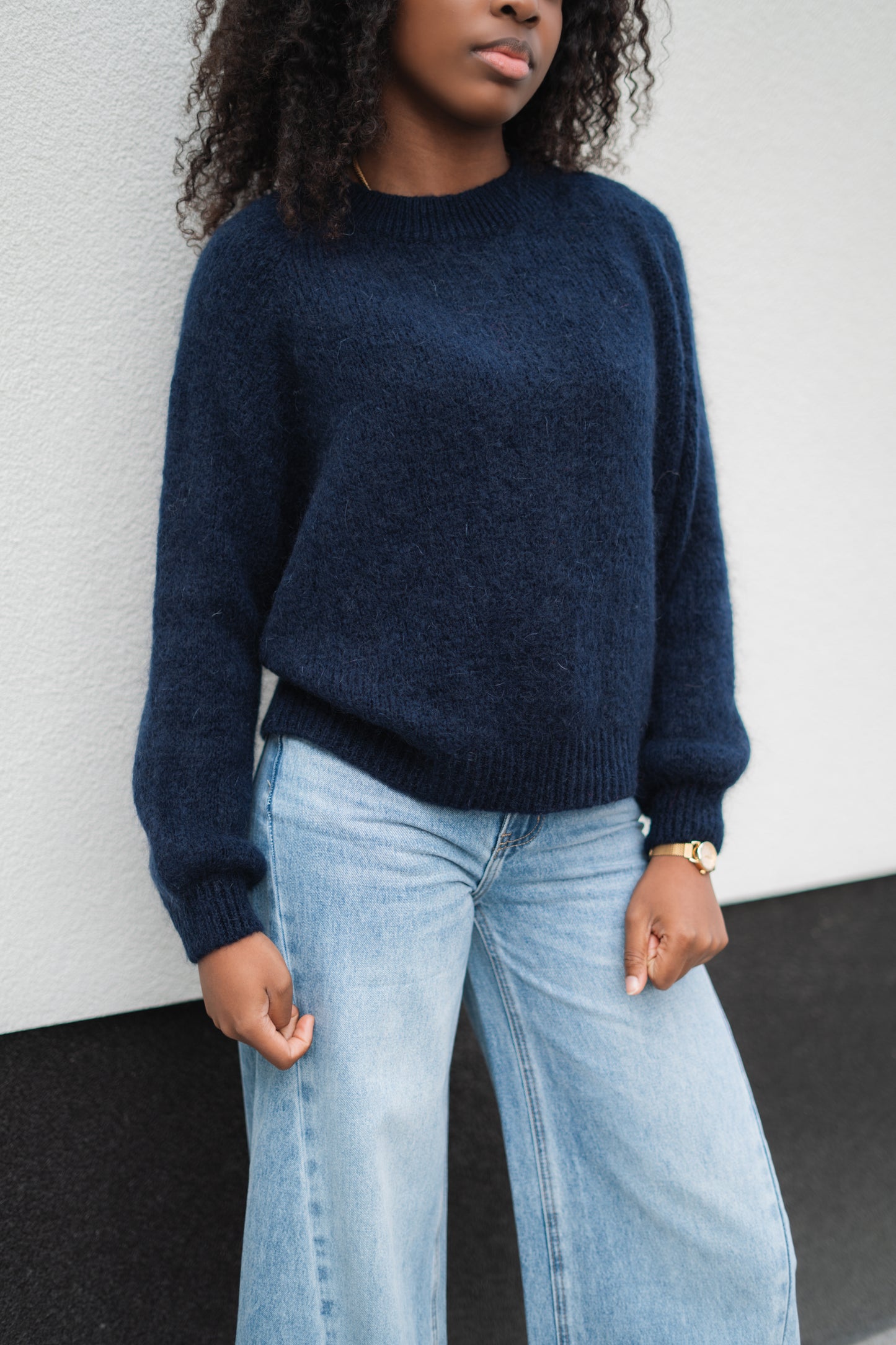 Cézanne knitwear marine