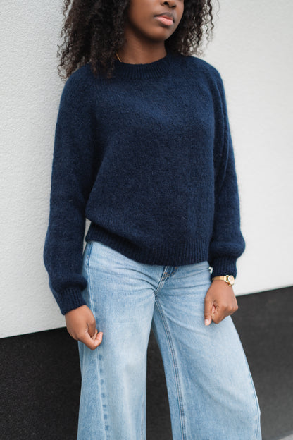 Cézanne knitwear marine