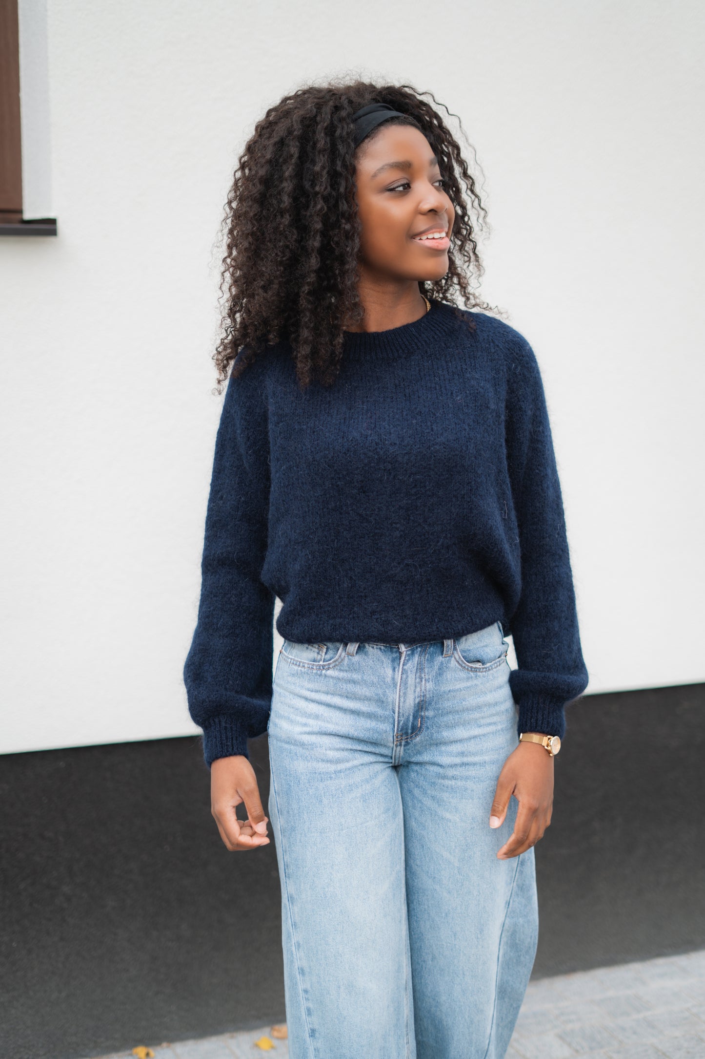 Cézanne knitwear marine