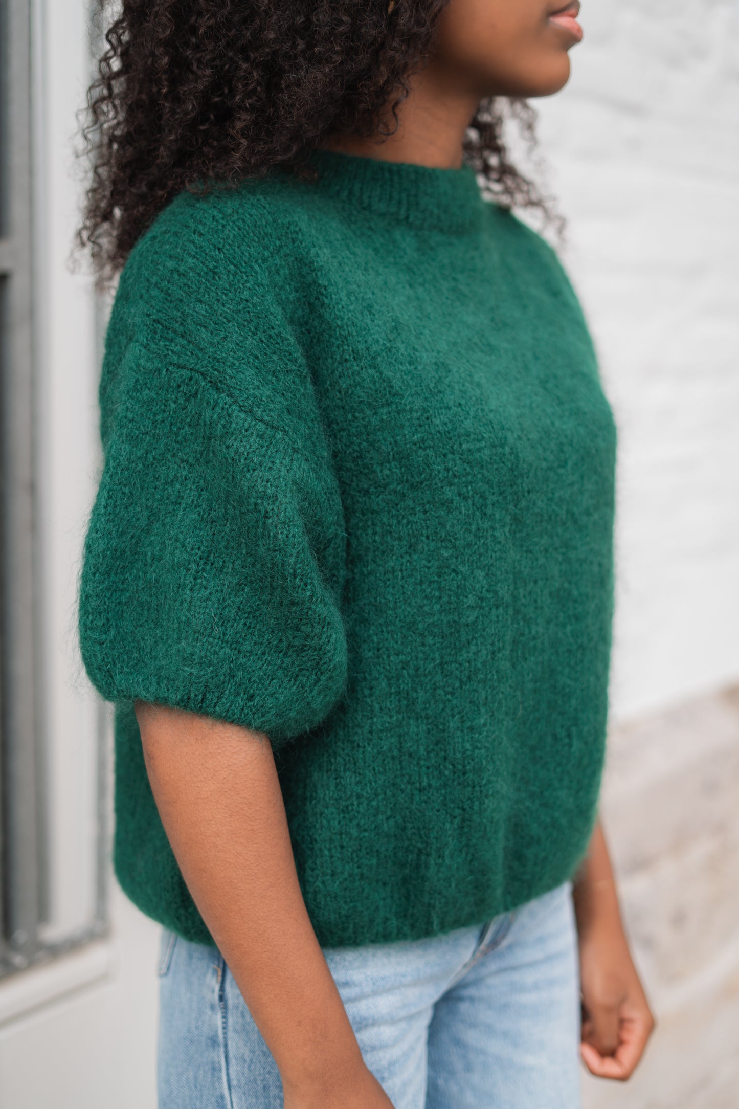 Rosanne knitwear bottle green