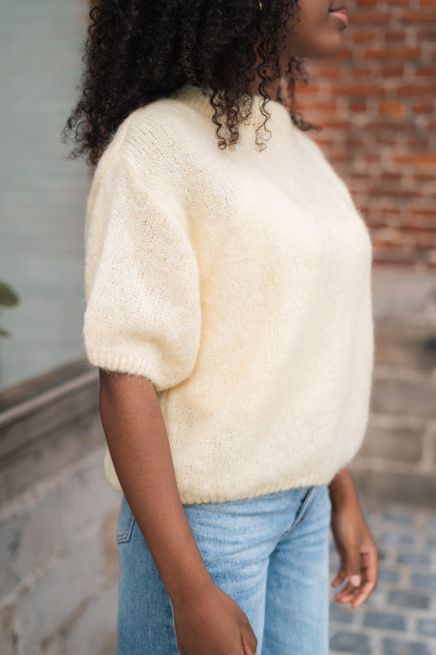 Rosanne knitwear butter yellow