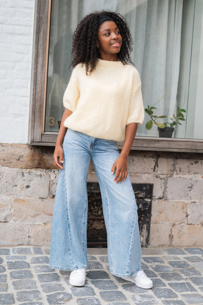 Rosanne knitwear butter yellow