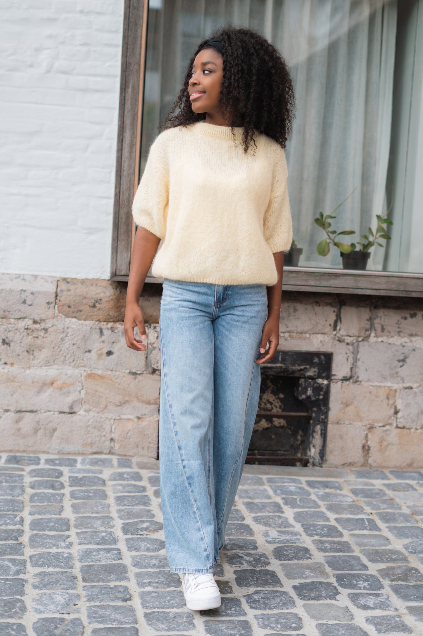 Rosanne knitwear butter yellow