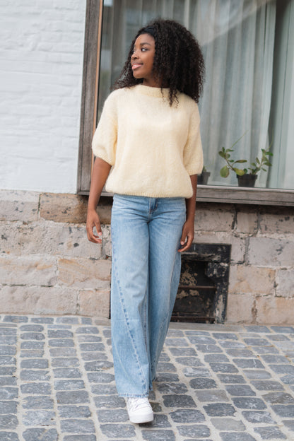Rosanne knitwear butter yellow
