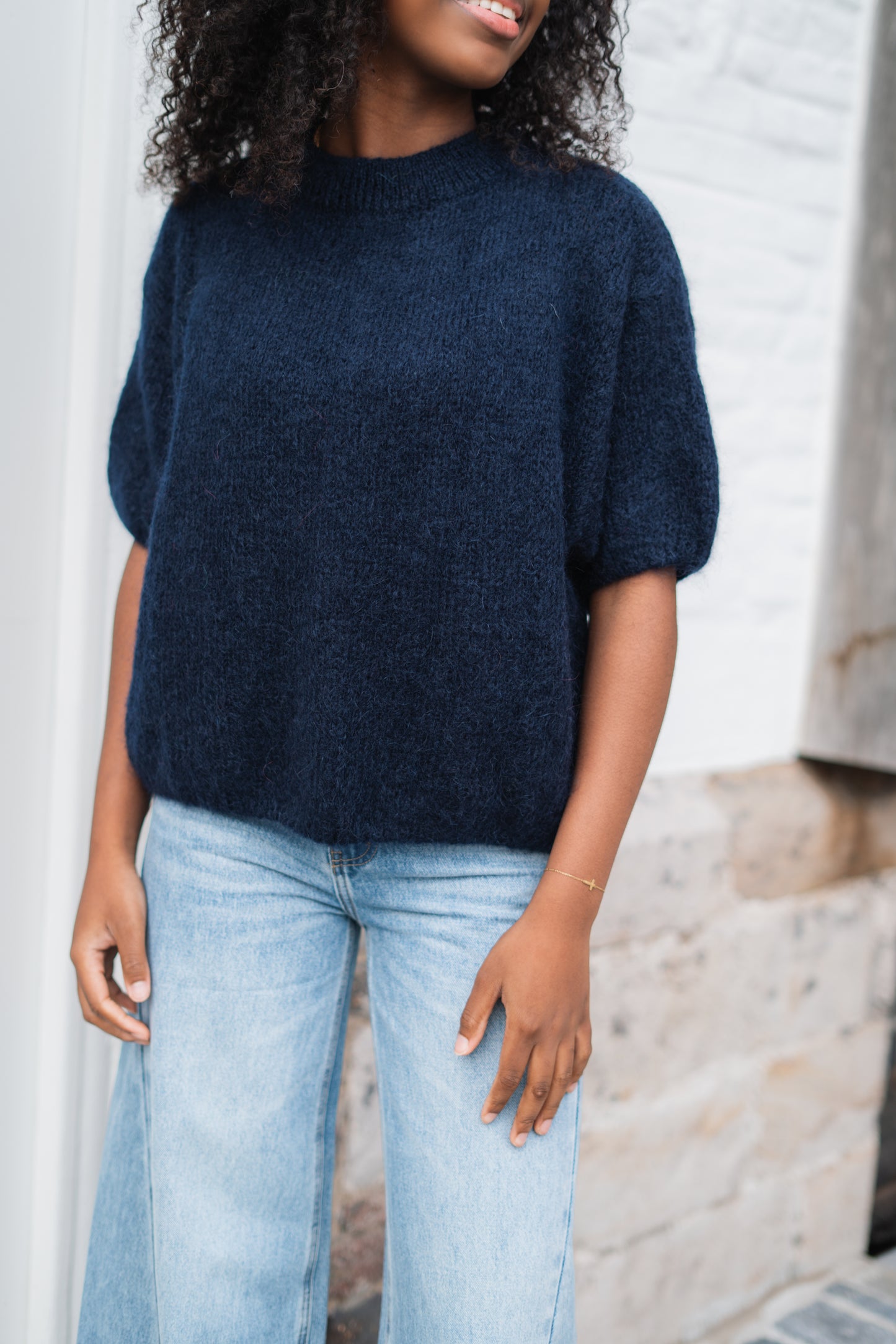 Rosanne knitwear marine