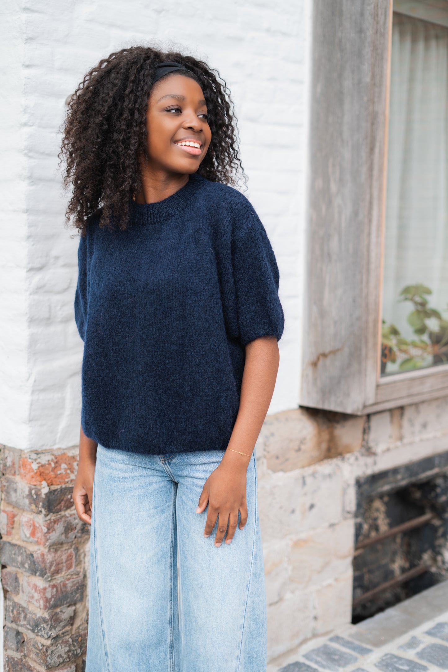 Rosanne knitwear marine