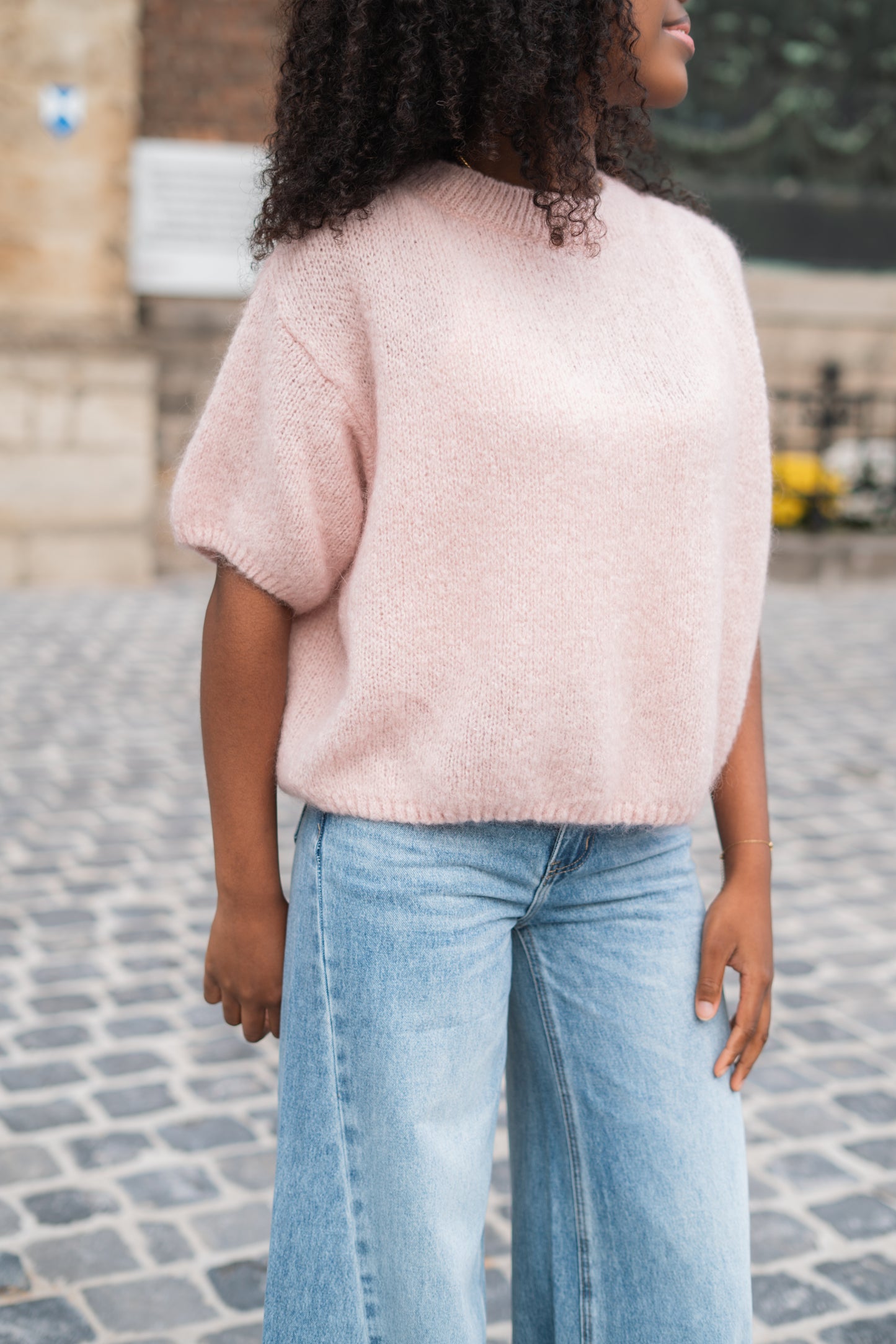 Rosanne knitwear blush