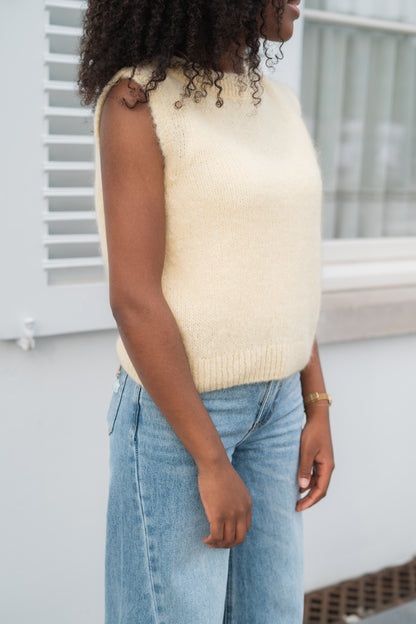 Lune debardeur butter yellow