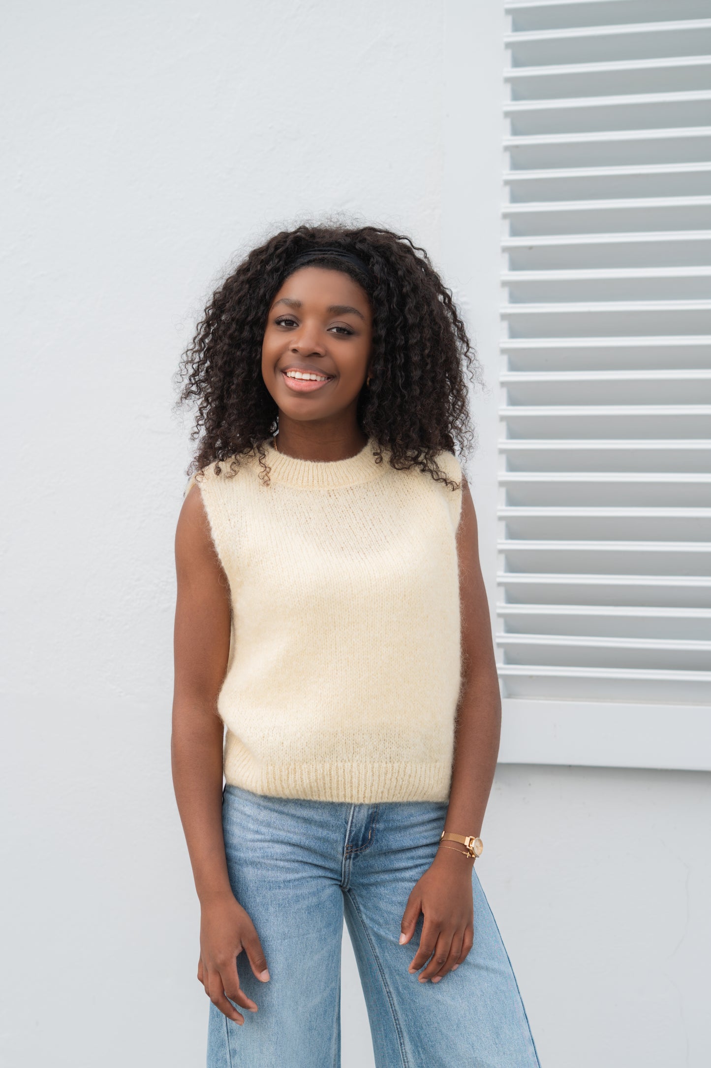 Lune debardeur butter yellow