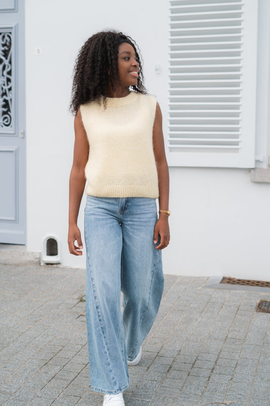 Lune debardeur butter yellow