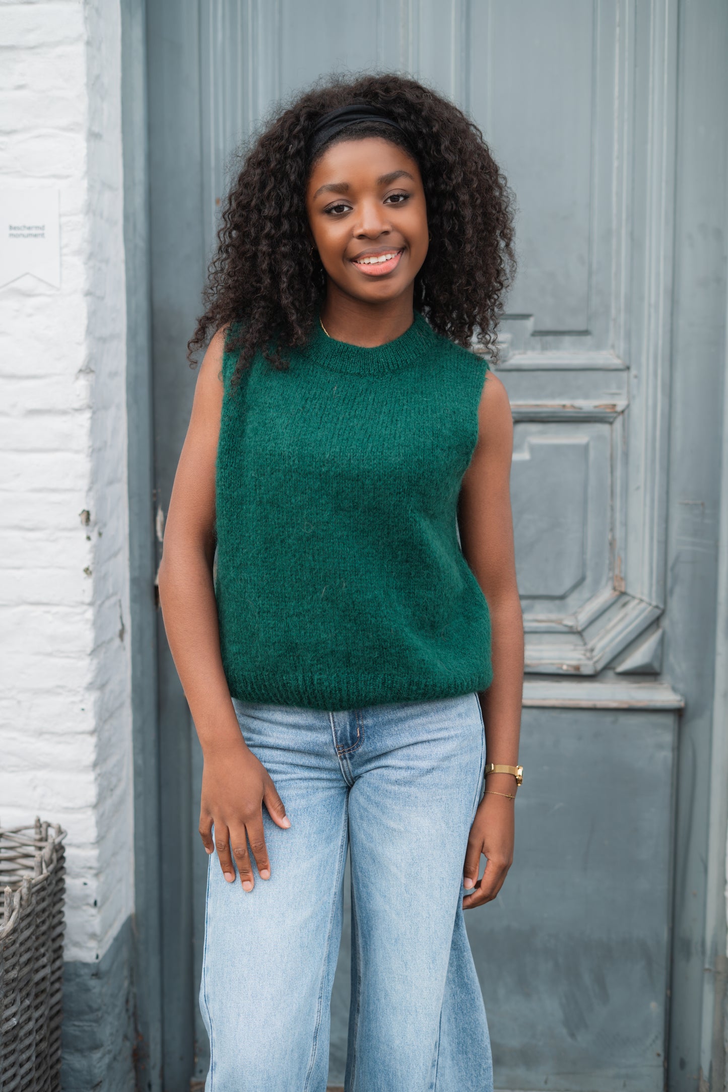 Lune debardeur bottle green