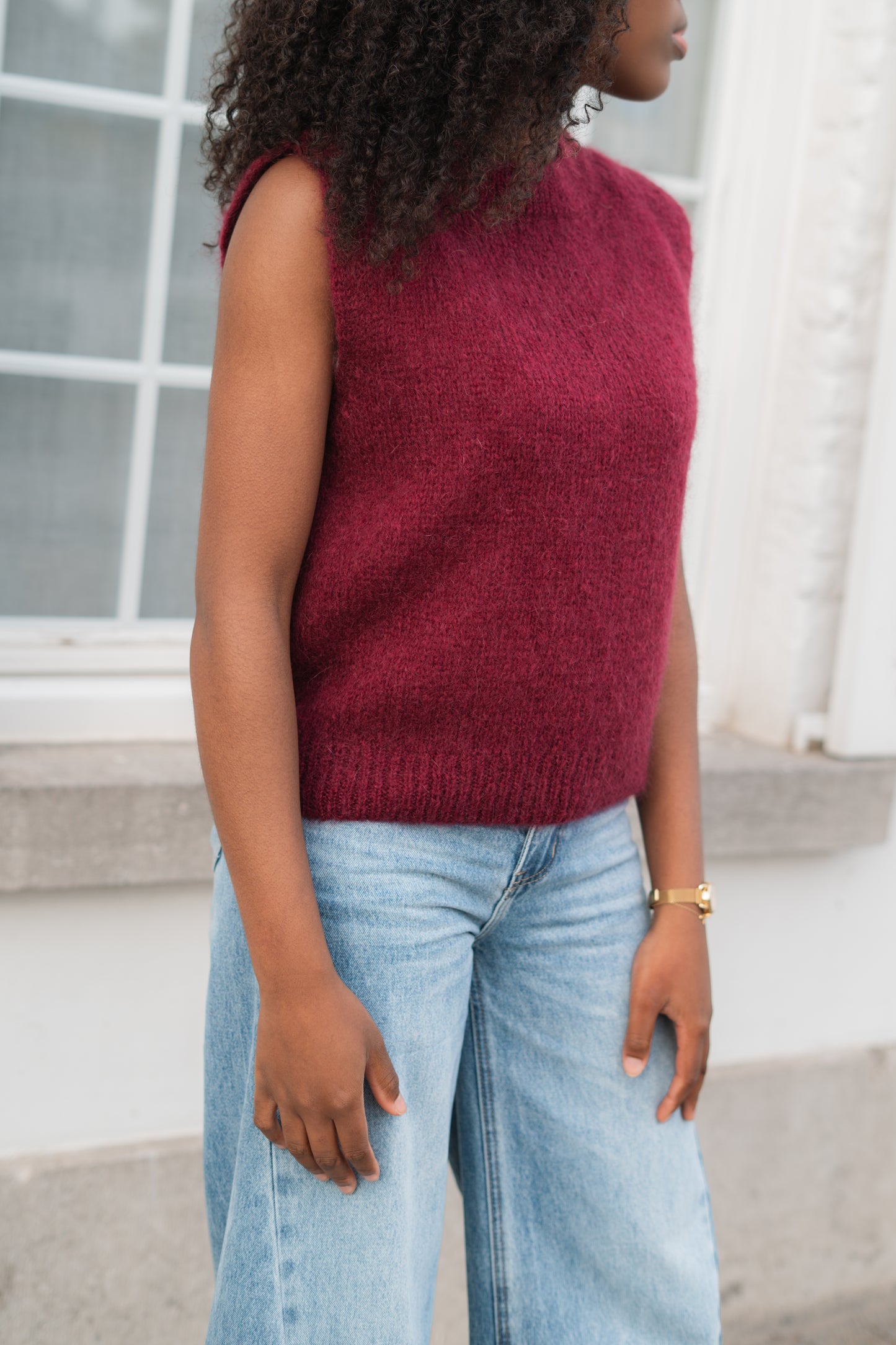 Lune debardeur burgundy