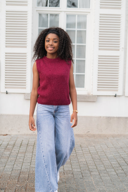 Lune debardeur burgundy