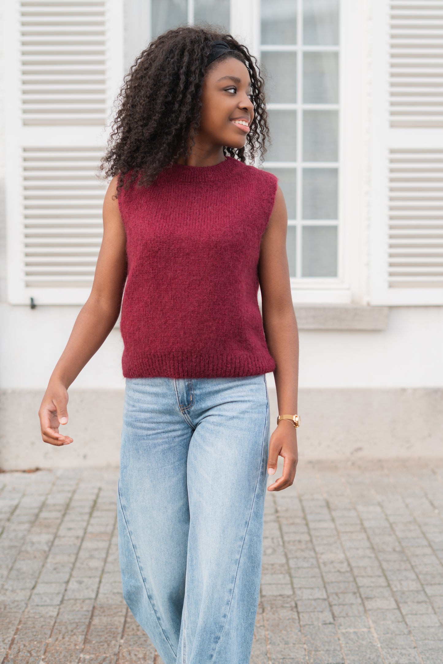 Lune debardeur burgundy