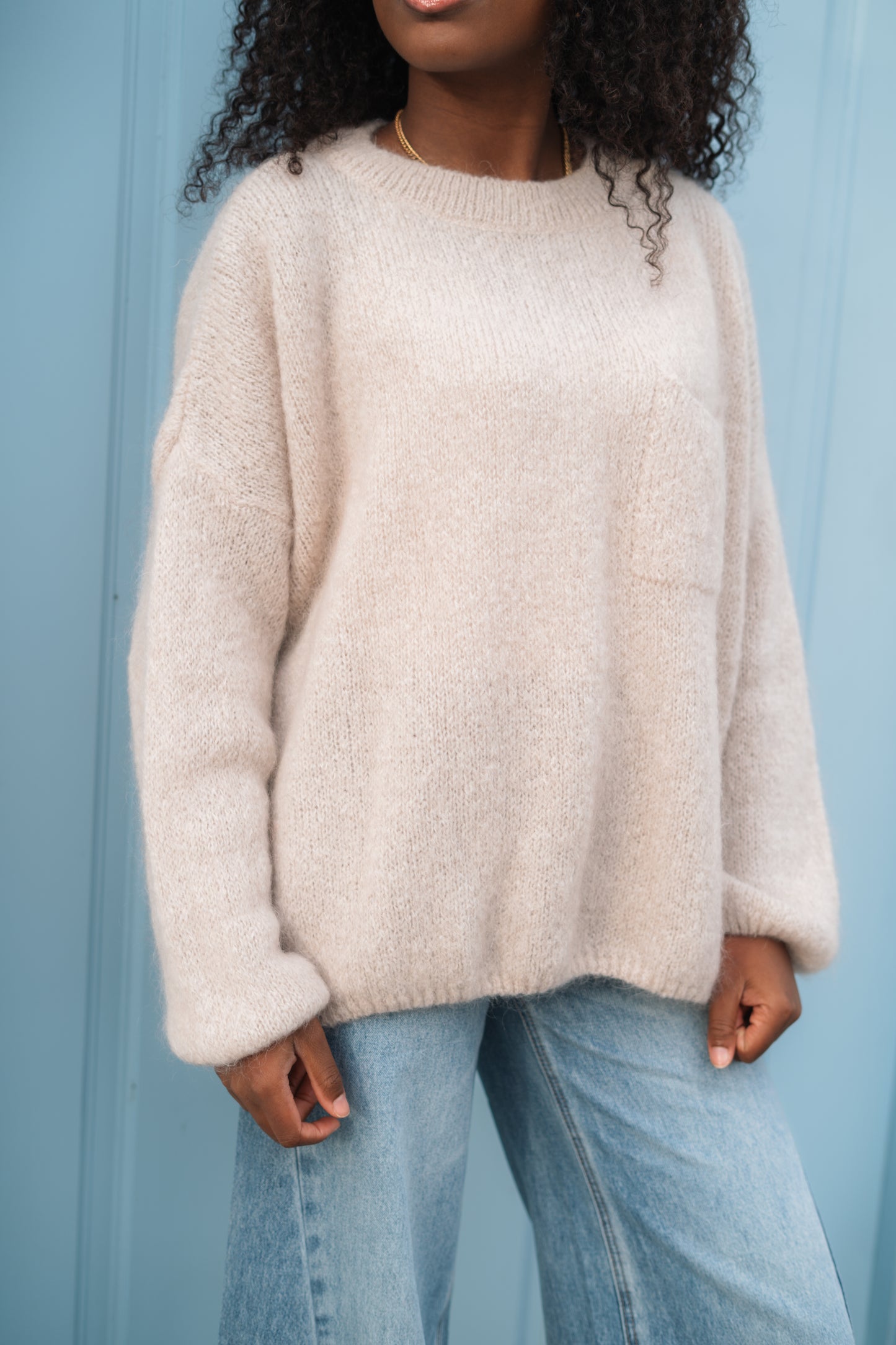 Linette knitwear latté