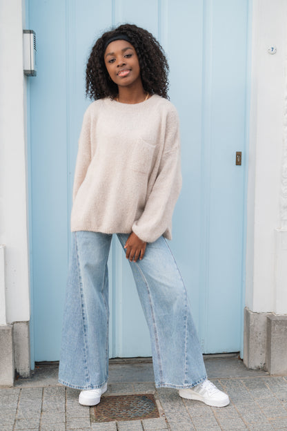 Linette knitwear latté
