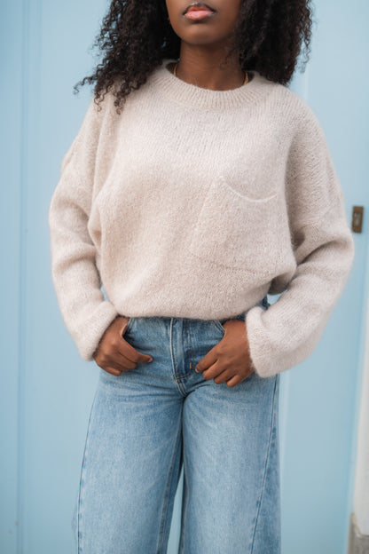 Linette knitwear latté