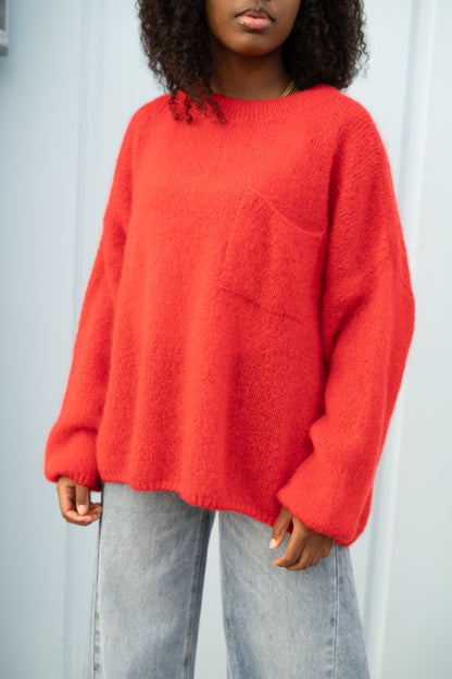 Linette knitwear rood