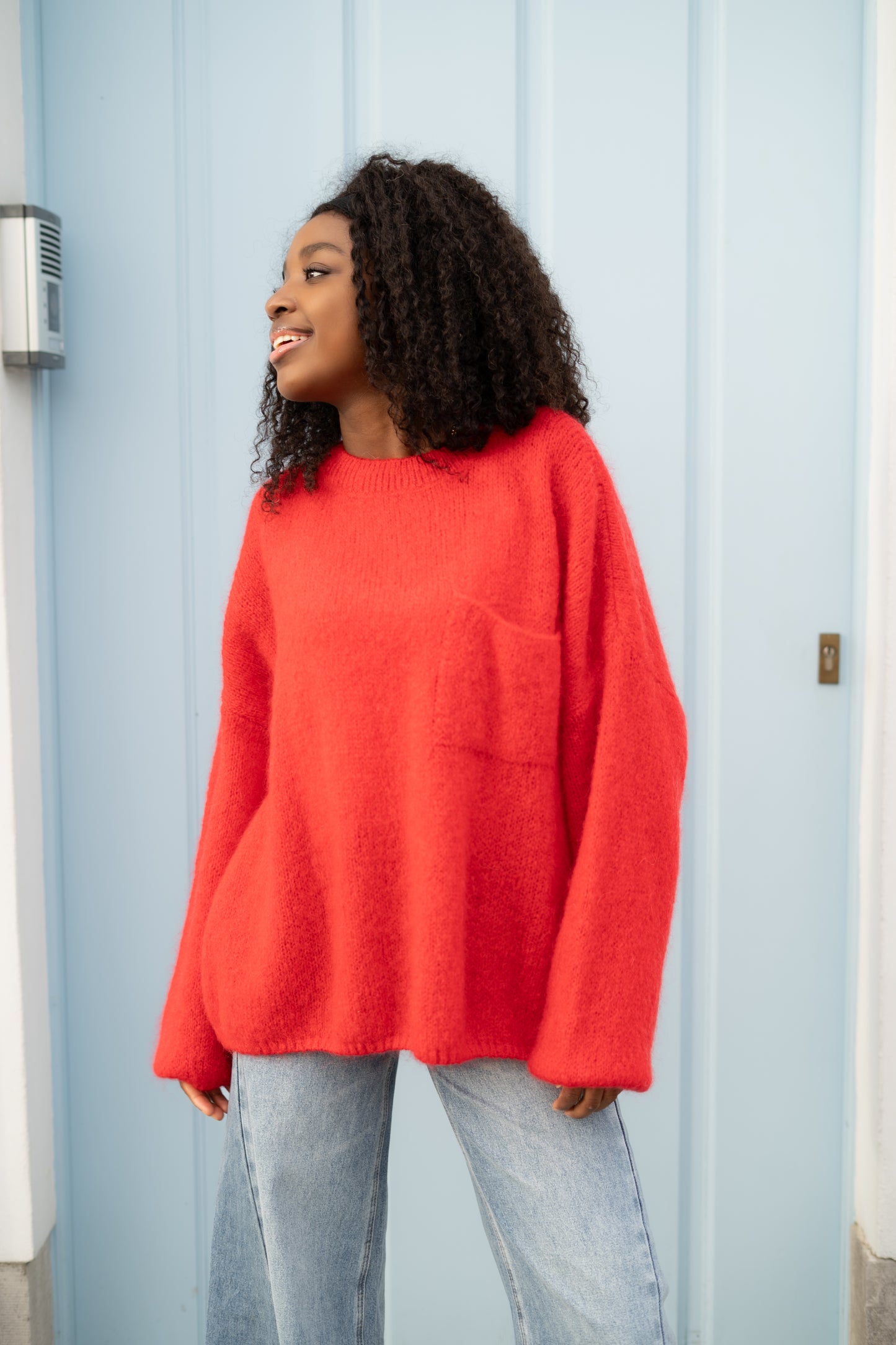 Linette knitwear rood