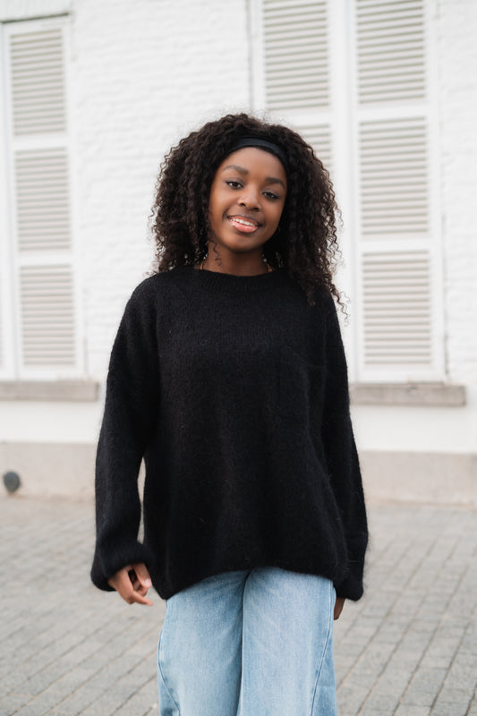 Linette knitwear zwart