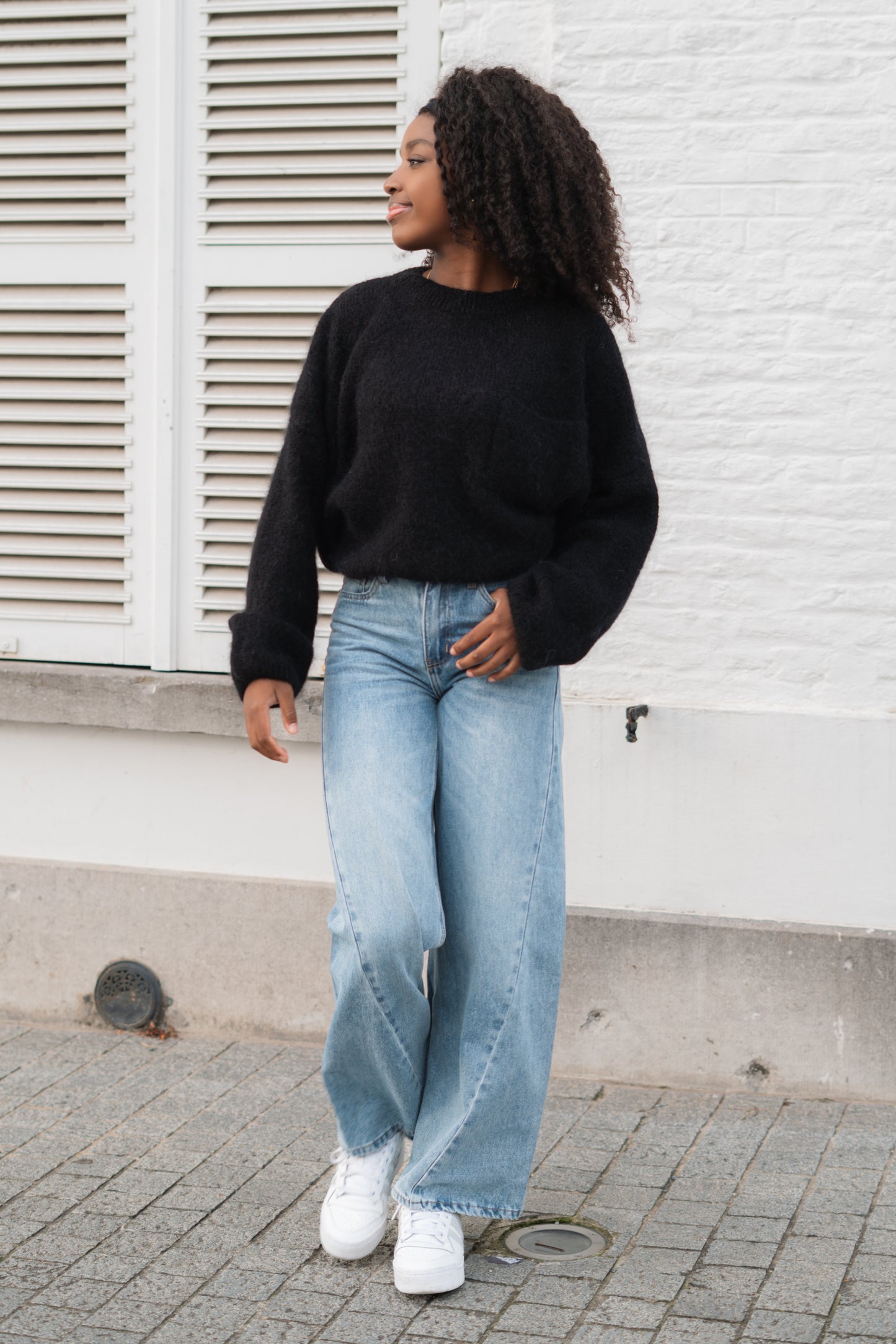 Linette knitwear zwart