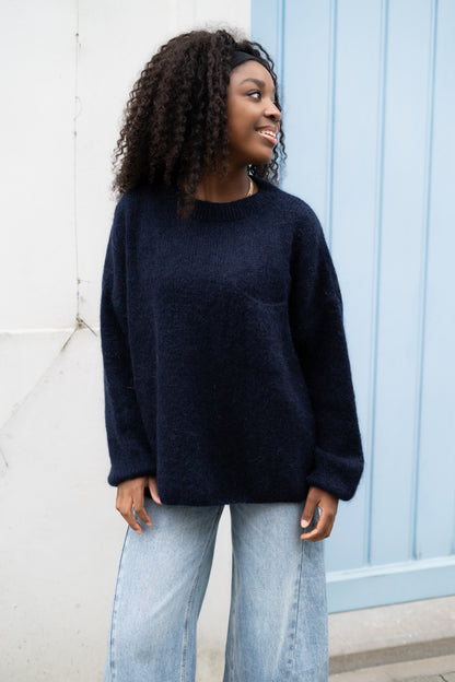 Linette knitwear marine