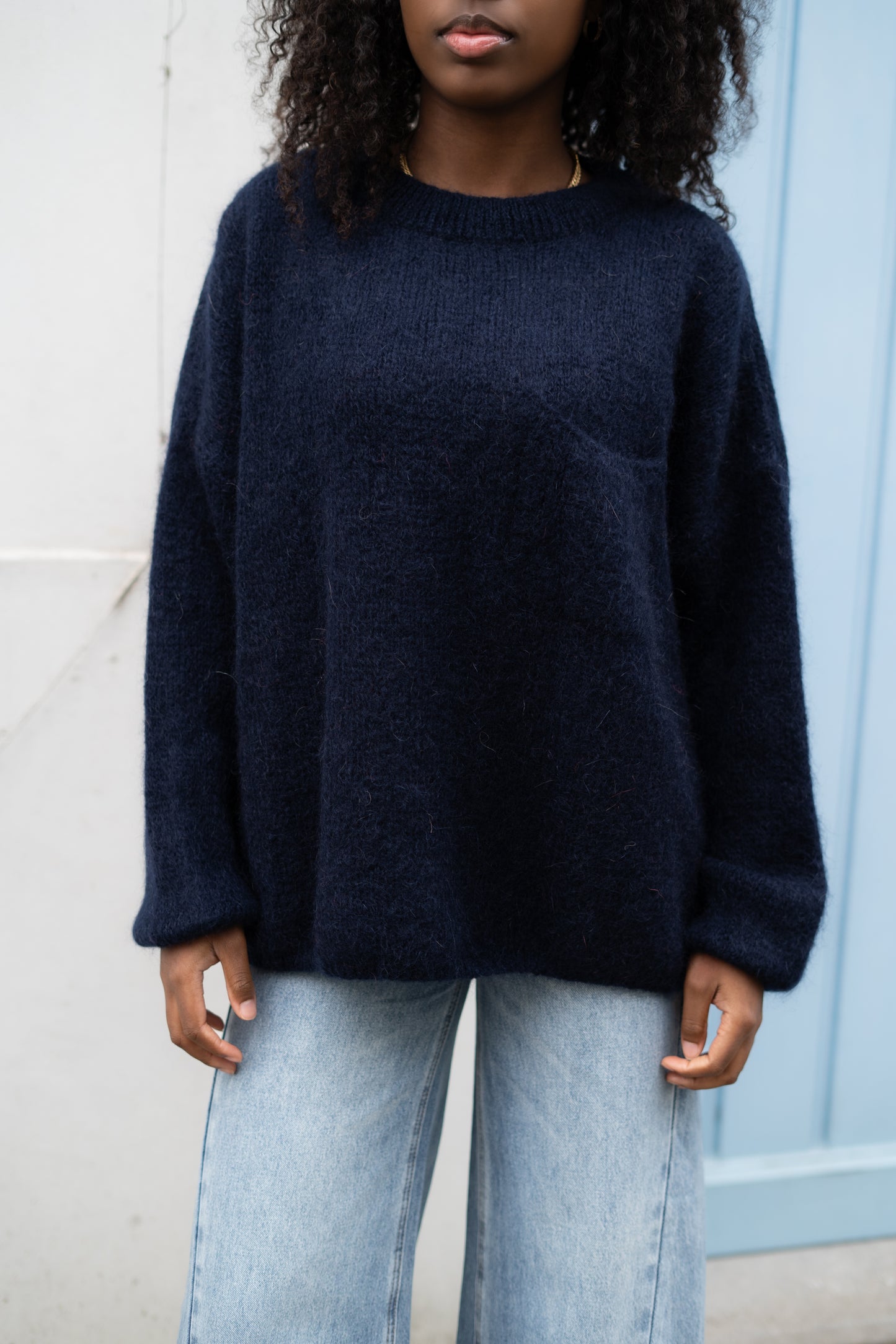 Linette knitwear marine